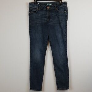 CABI skinny leg blue jeans style #964 size 6